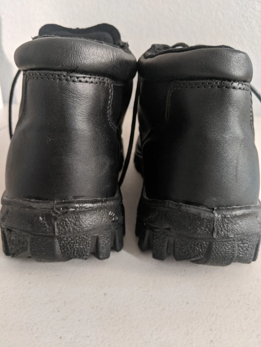 Mens Chukka Duty Black Boots Outfitters Tactical Work Rugged Comfort Shoes Gift